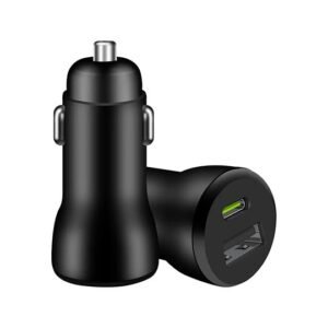Adapter Fast Charging Usb - Car Phone Charger - Pd USB Type-c - CAC3-W Black