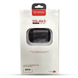DS-Air3 Bluetooth wireless earphone buds with wireless charging case - Black/White