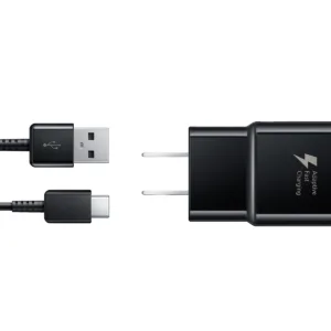 Samsung Travel Adapter Black Gloss Finish EP-TA20JBE