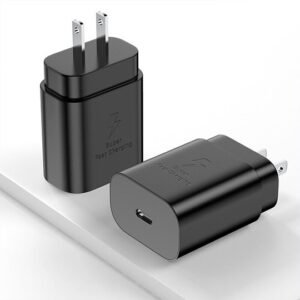 TRAVEL ADAPTER - Super Fast Charging (25W)/USB Type-C to Type-C Cable (3A)